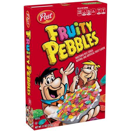 POST Post Gluten Free Fruity Pebbles Cereal 11 oz. Box, PK12 88016